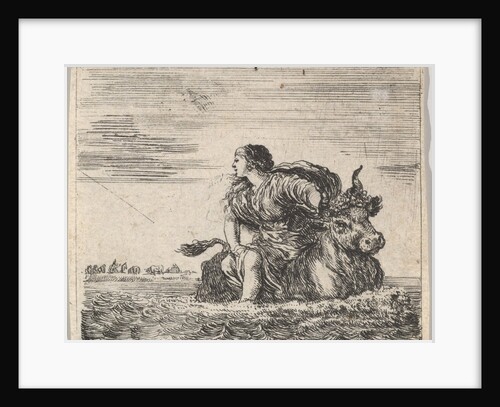 Jupiter and Europa, from 'Game of Mythology', 1644 by Stefano della Bella