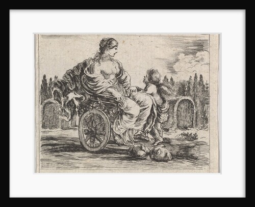 Venus, from 'Game of Mythology', 1644 by Stefano della Bella