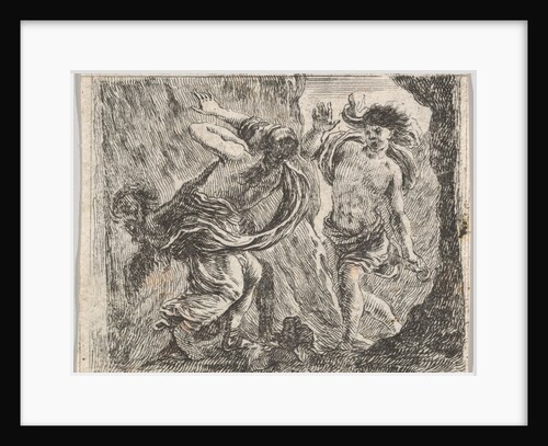 Orpheus and Eurydice, from 'Game of Mythology', 1644 by Stefano della Bella