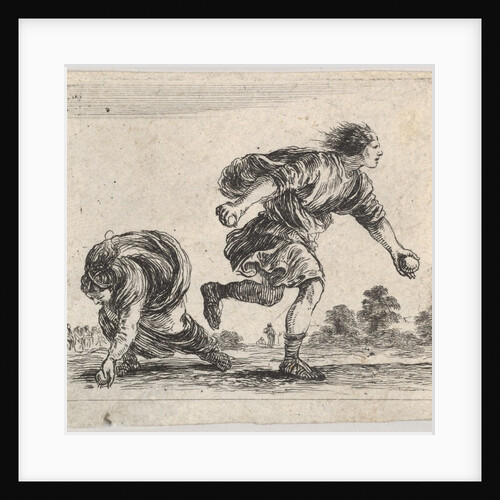 Atalanta and Hippomenes, from 'Game of Mythology', 1644 by Stefano della Bella