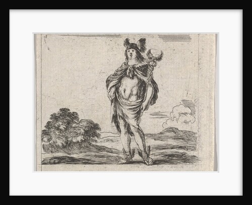 Mercury, from 'Game of Mythology', 1644 by Stefano della Bella