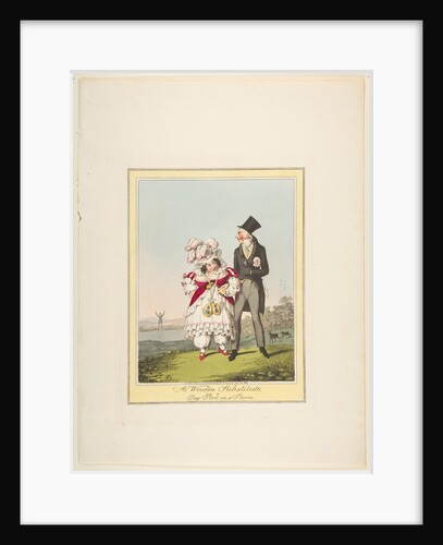 A Wooden Substitute, or Any Port in a Storm, January 19, 1821 by Theodore Lane