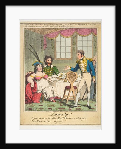 Dignity! - Grace was in all her Steps. Heaven in her eyes, In all her actions, June 21, 1821 by Theodore Lane