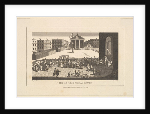 Rich's Glory, or His Triumphant Entry into Covent Garden, December 1732, November 1, 1809 by Thomas Cook