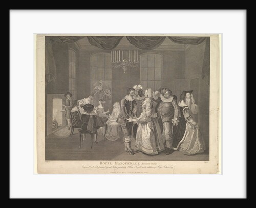 Royal Masquerade Somerset House, October 21, 1805 by Thomas Cook