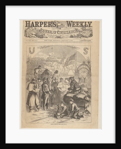 Santa Claus in Camp, January 3, 1863 by Thomas Nast