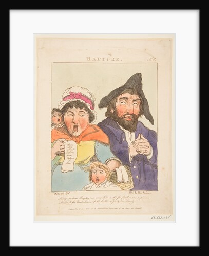 Rapture, January 21, 1800 by Thomas Rowlandson