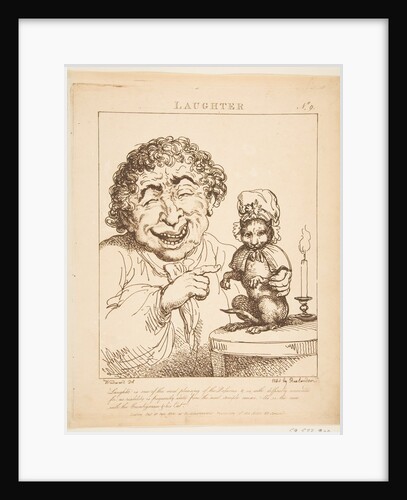 Laughter, January 21, 1800 by Thomas Rowlandson
