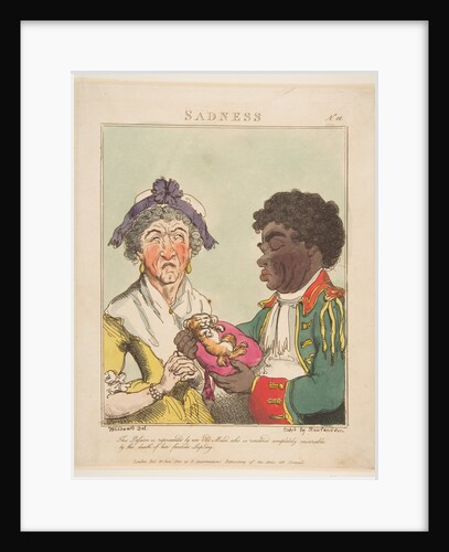 Sadness, January 21, 1800 by Thomas Rowlandson