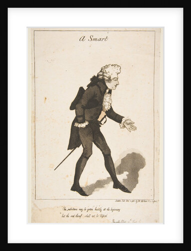 A Smart, December 1, 1790 by Thomas Rowlandson