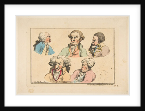 Oddities, January 1794 by Thomas Rowlandson