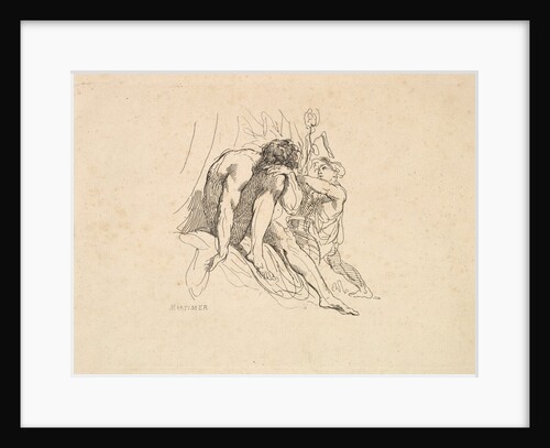 River God with Child, 1784-88 by Thomas Rowlandson