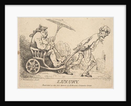 Luxury, [1781] reissued 1786-95 by Thomas Rowlandson