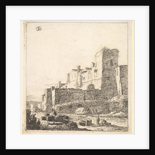 Sailors at a Riverside, 17th century by Thomas Wijck