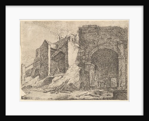 The Forge, 17th century by Thomas Wijck