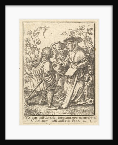 Cardinal, from the Dance of Death, 1651 by Wenceslaus Hollar