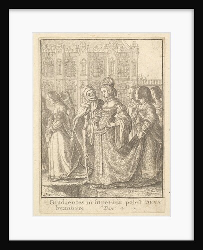 Empress, from the Dance of Death, 1651 by Wenceslaus Hollar