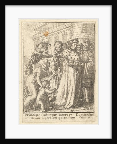 Duke, from the Dance of Death, 1651 by Wenceslaus Hollar