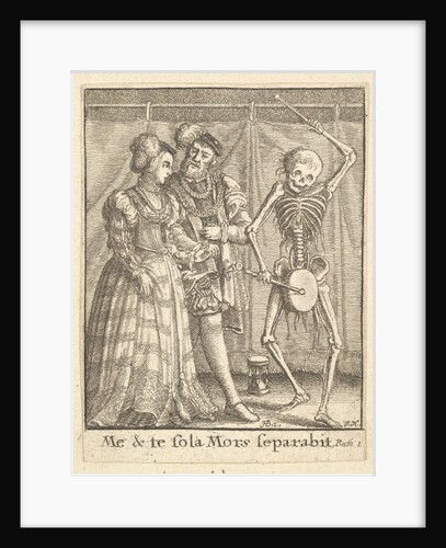 Bridal pair, from the Dance of Death, 1651 by Wenceslaus Hollar