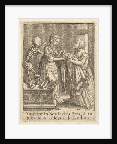 Bride, from the Dance of Death, 1651 by Wenceslaus Hollar