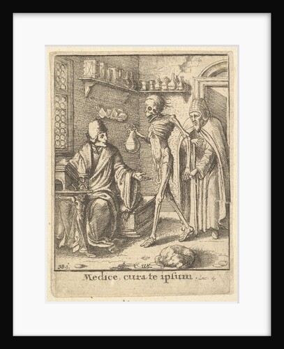 Doctor, from the Dance of Death, 1651 by Wenceslaus Hollar