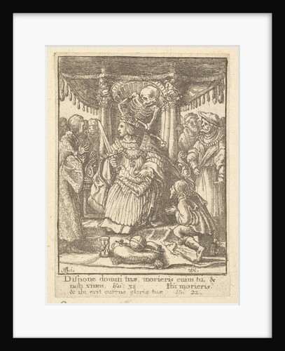 The Emperor, from the Dance of Death, 1651 by Wenceslaus Hollar