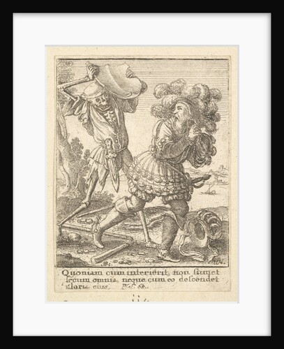 The Count from the Dance of Death, 1651 by Wenceslaus Hollar