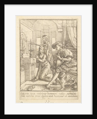 The Nun, from the Dance of Death, 1651 by Wenceslaus Hollar