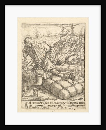 The Merchant, from the Dance of Death, 1651 by Wenceslaus Hollar