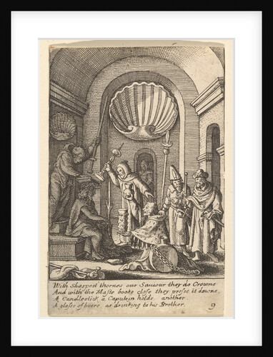 The mocking of Christ, 1625-77 by Wenceslaus Hollar