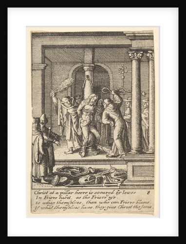 The scourging, 1625-77 by Wenceslaus Hollar