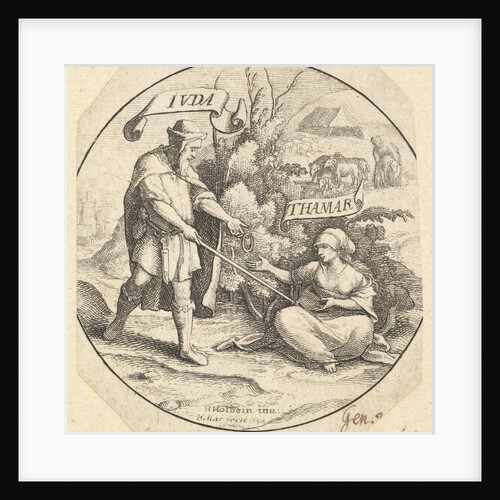 Judah and Tamar, 1640 by Wenceslaus Hollar