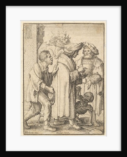 Rich Man, from the Dance of Death, 1651 by Wenceslaus Hollar