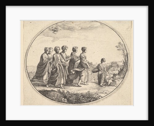 The daughters of Aglaura, ca. 1646 by Wenceslaus Hollar