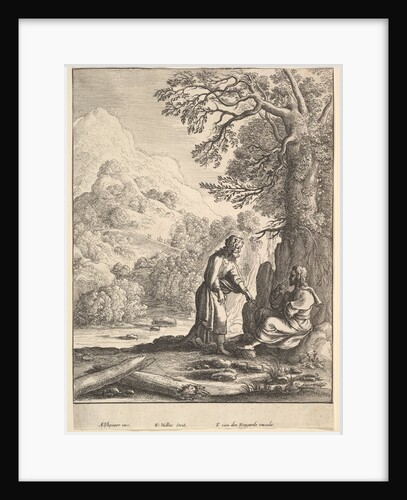 The Temptation, 1625-77 by Wenceslaus Hollar