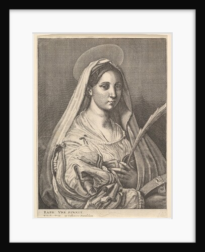 St. Catherine of Alexandria, 1644-52 by Wenceslaus Hollar