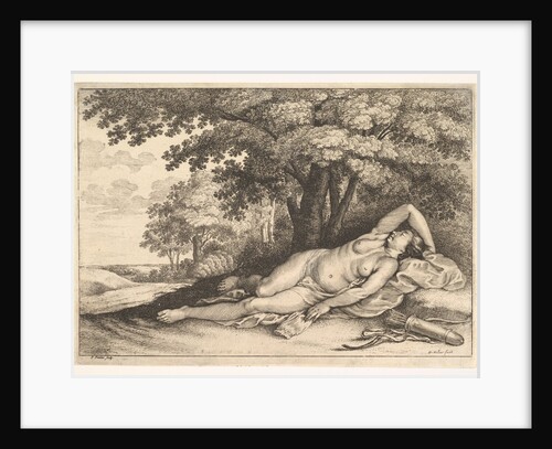 Sleeping Huntress, 1625-77 by Paulus Potter