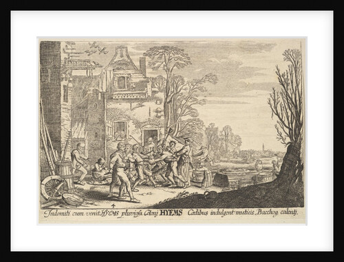 Winter, 1629 by Wenceslaus Hollar