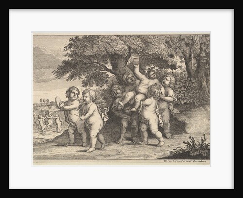 Seven Boys, 1625-77 by Wenceslaus Hollar