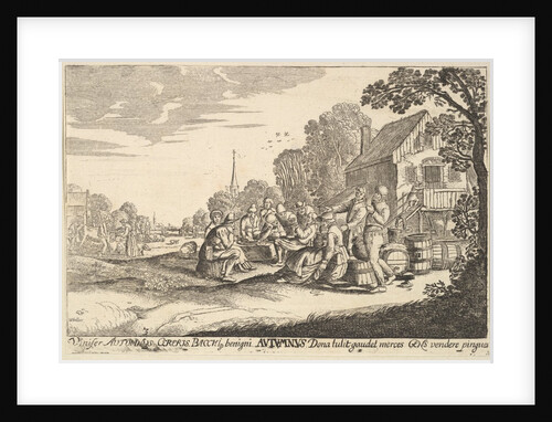 Autumn, 1629 by Wenceslaus Hollar
