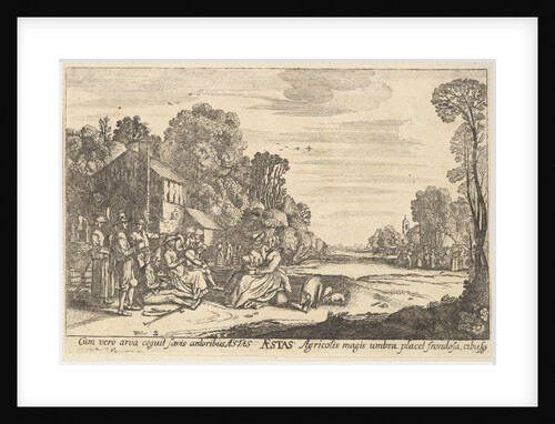 Summer, 1629 by Wenceslaus Hollar