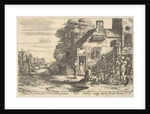 Spring, 1629 by Wenceslaus Hollar