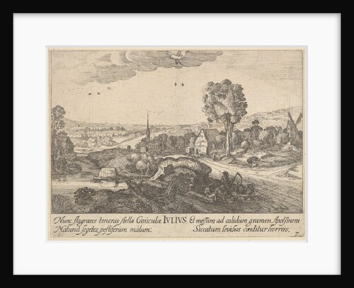 July, 1628-29 by Wenceslaus Hollar