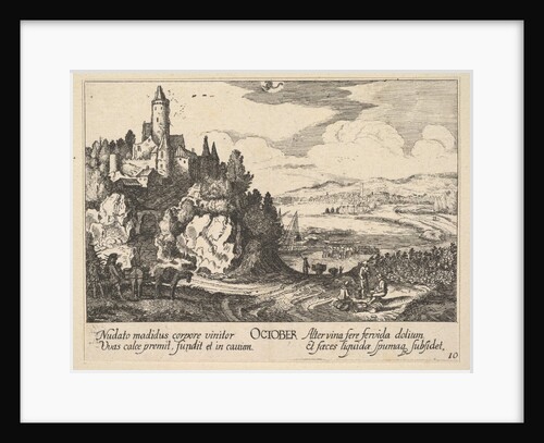 October, 1628-29 by Wenceslaus Hollar