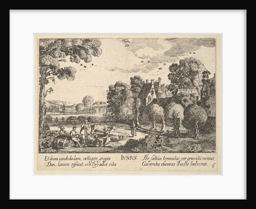 June, 1628-29 by Wenceslaus Hollar