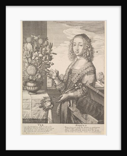 Ver - Spring, 1641 by Wenceslaus Hollar