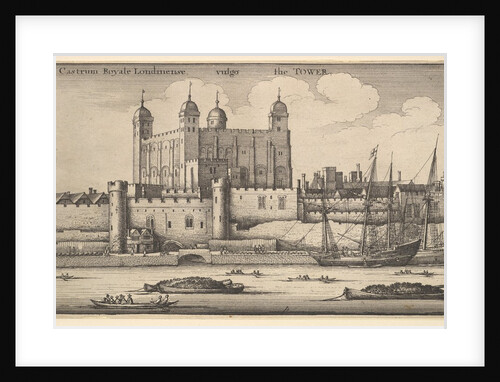 Tower of London, 1625-77 by Wenceslaus Hollar
