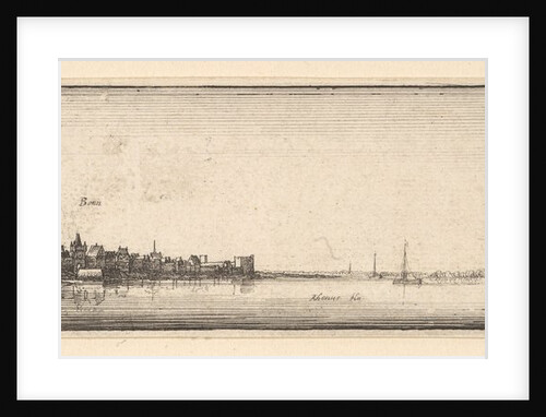 Bonn, 1642-1644 by Wenceslaus Hollar