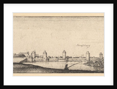 Strasbourg, 1642-44 by Wenceslaus Hollar