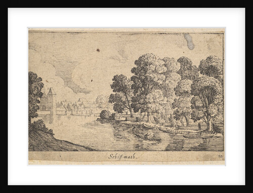 Schiff-math, 1625-77 by Wenceslaus Hollar